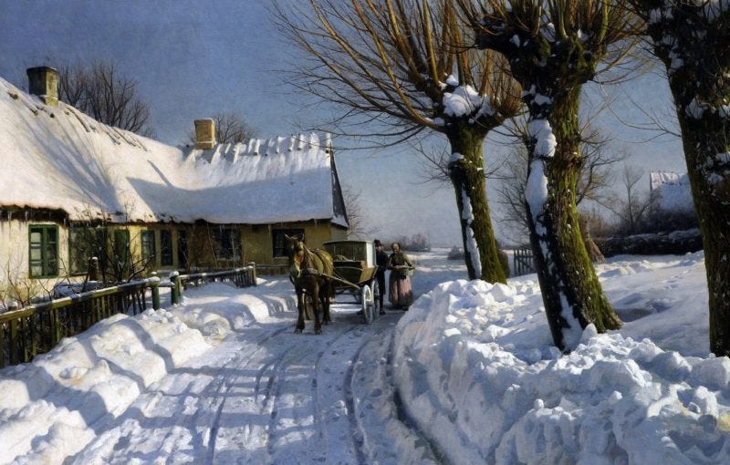 Peder Mørk Mønsted Painting ⓖ thegallerist.art