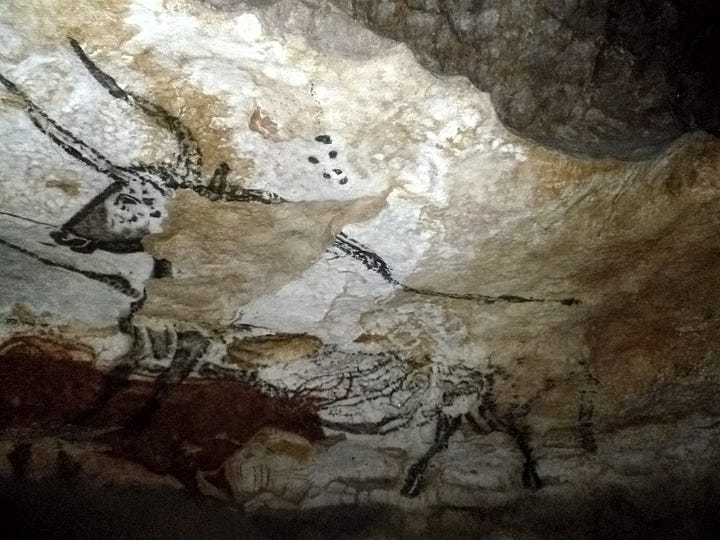 The cave paintings of Lascaux