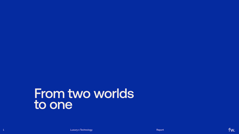 Animated preview of The Tale of Silk and Silicon, a research publication by Futurewave on the convergence of luxury and technology in hardware, May 2026.
