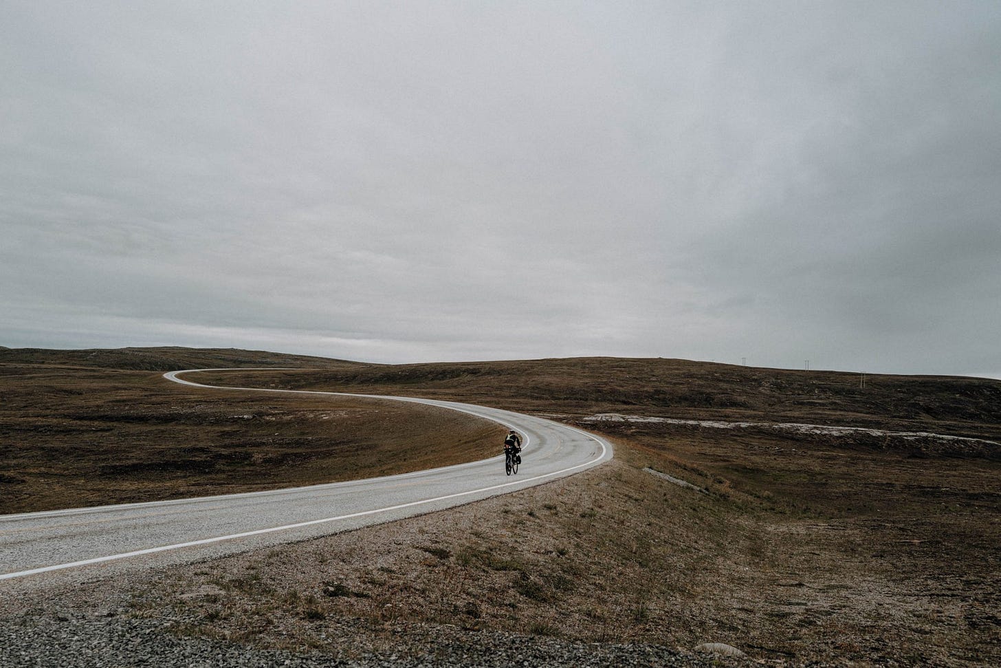 Route sur le cap nord
