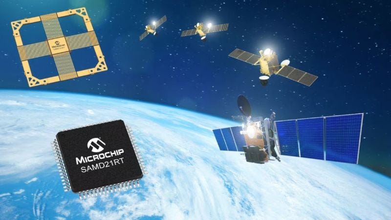Microchip SAMD21RT in space
