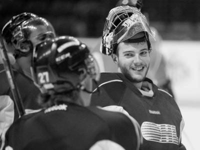 Jake Patterson hockey goaltender Jake Patterson hockey goaltender