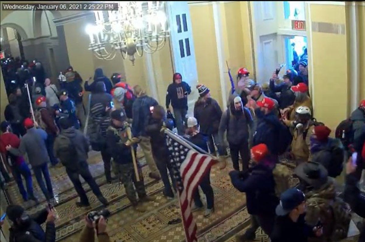 Capitol Riot Surveillance Footage Released