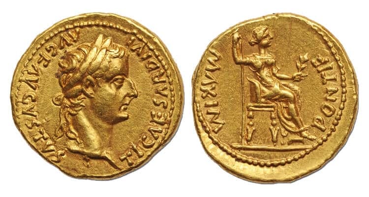 Tiberius Coins for Sale | Ancient Rome Tiberius Caesar Coins