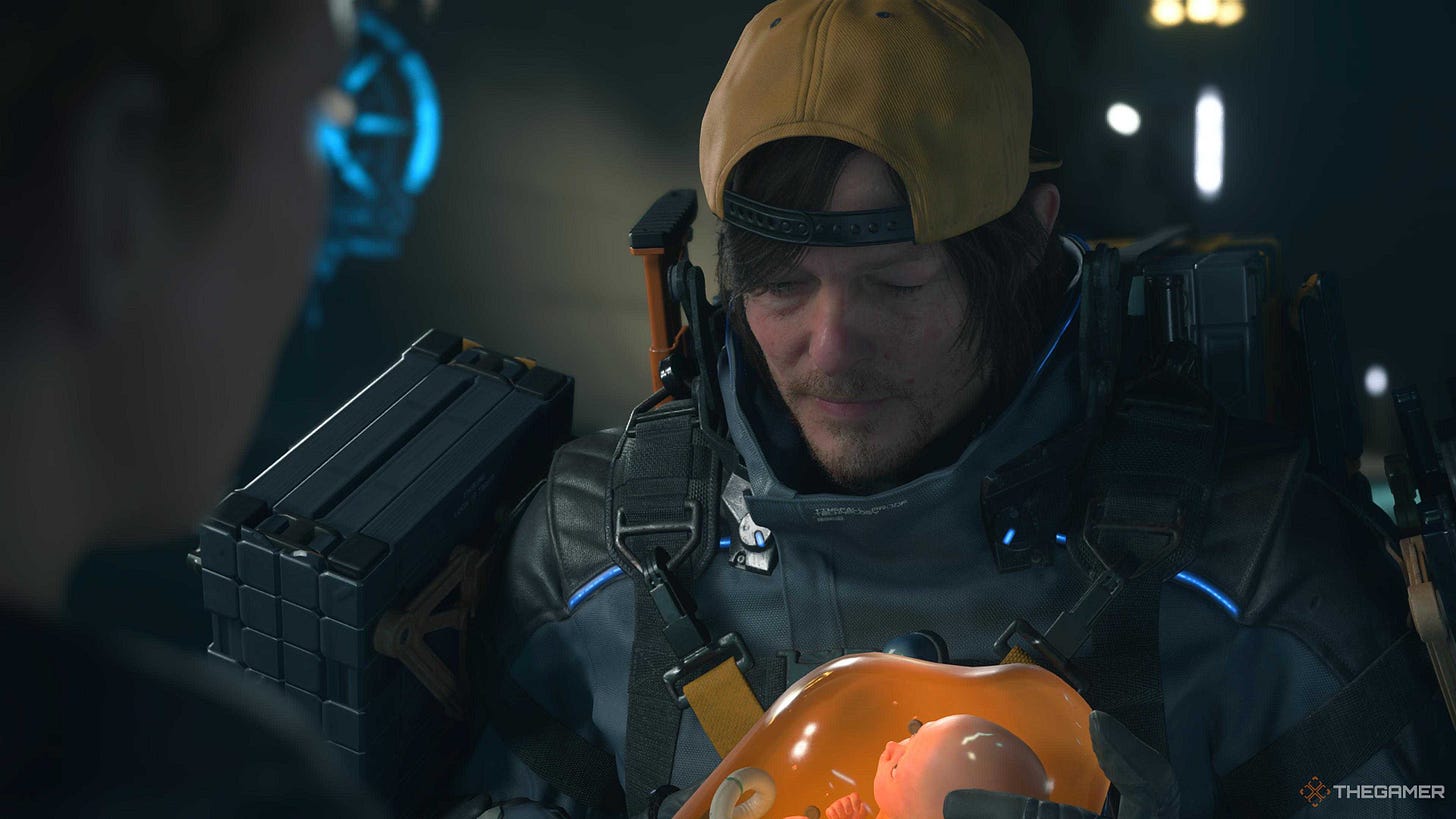 I Played Death Stranding With A Real Baby Strapped To My Chest I Played Death Stranding With A Real Baby Strapped To My Chest
