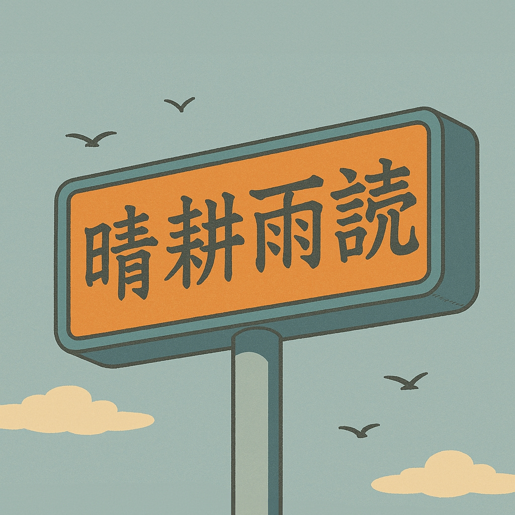 晴耕雨読 - Tiny newsletters from Kyoto