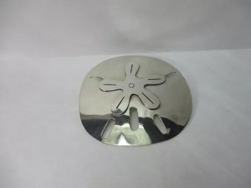 TAXCO MEXICO Sand Dollar Pin Sterling Silver Signed - Picture 13 of 15
