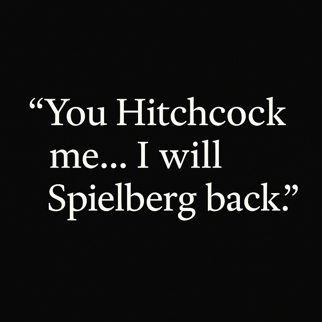 你希區考克我？我史匹柏還！ - by 九等觀察- 涮涮九等| 投資升等