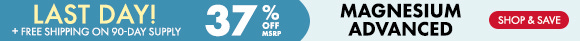 Get 37% Off MSRP on Magnesium Advanced + Free Shipping on 90-Day Supply