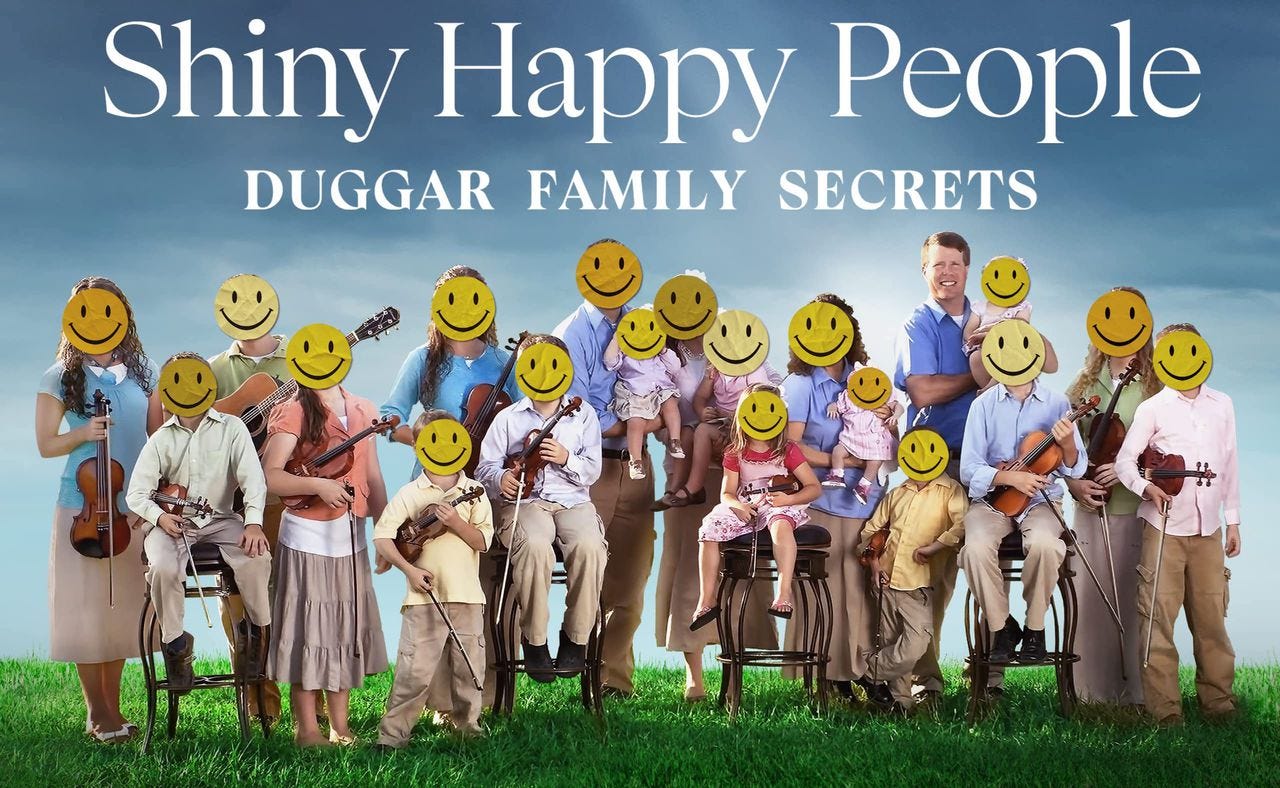 How to watch 'Shiny Happy People: Duggar Family Secrets' docuseries  premiere - al.com
