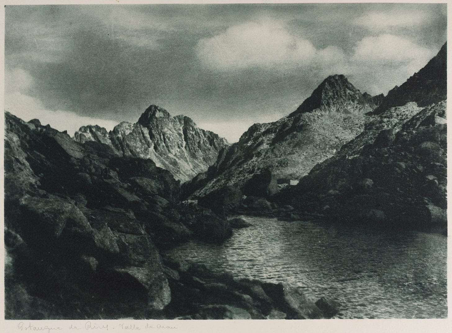 Josep Maria Casals i Ariet - Estany de Rius (Vall d'Aran) - Cap a 1934