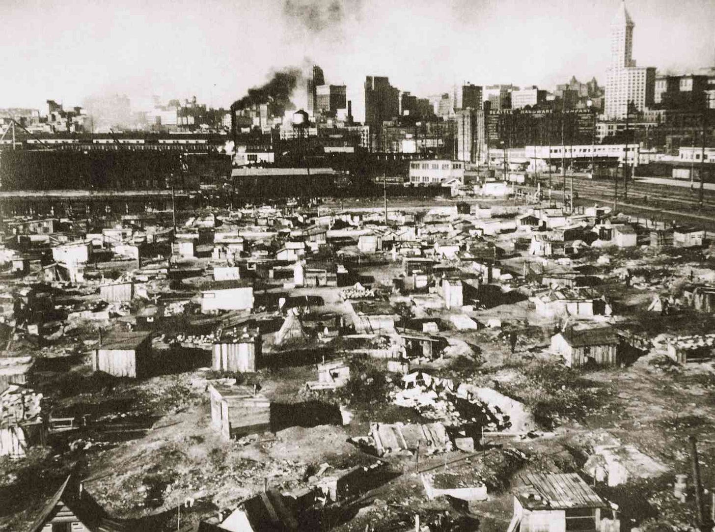 Hoovervilles: Homeless Camps of the Great Depression