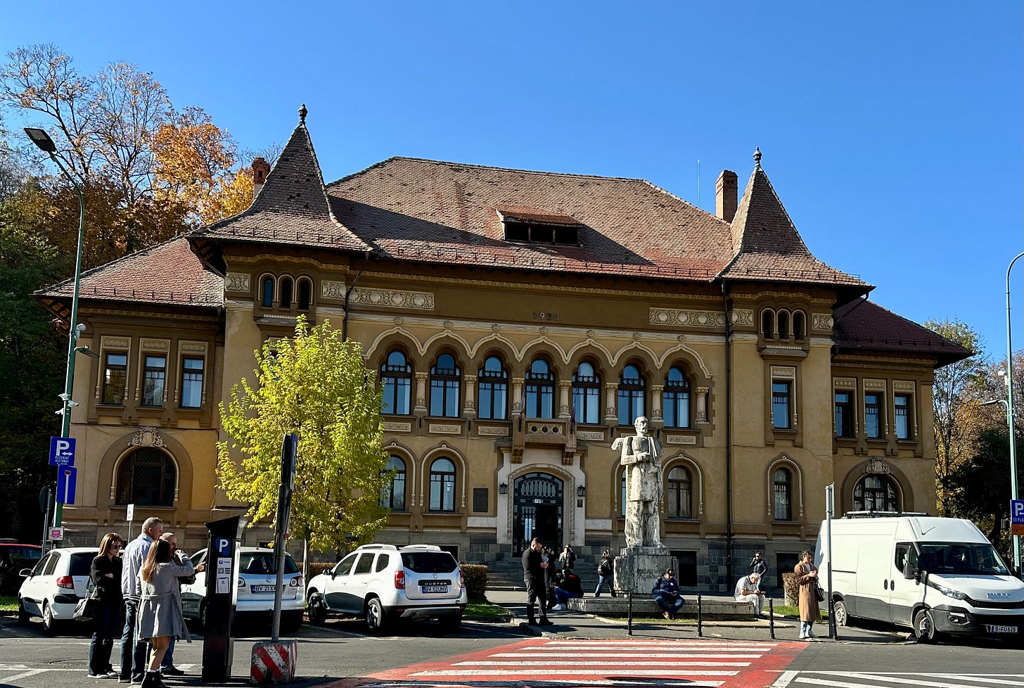 The Main Building of Brasov City Library