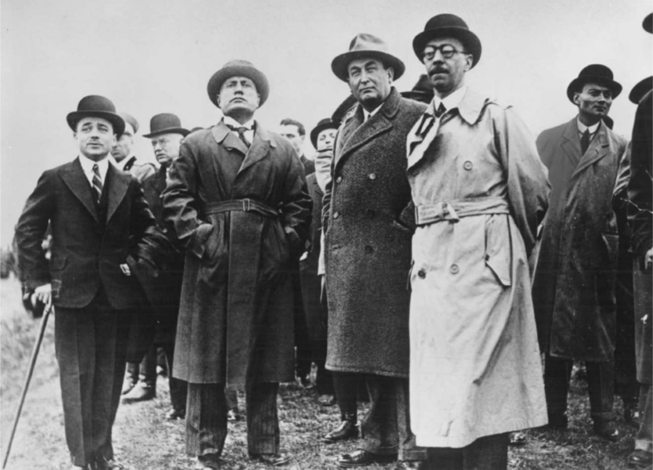 Sleep Has No Direction — Engelbert Dollfuss, Benito Mussolini, and Gyula...