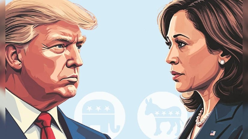 Donald Trump Kamala Harris, US President, US Presidential elections, Trump vs Harris Donald Trump Kamala Harris, US President, US Presidential elections, Trump vs Harris