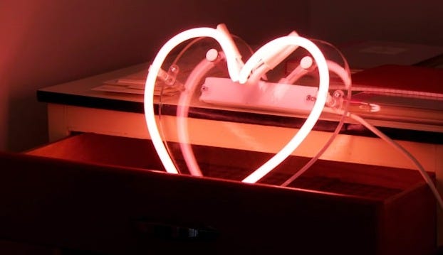 white and red lighted candles