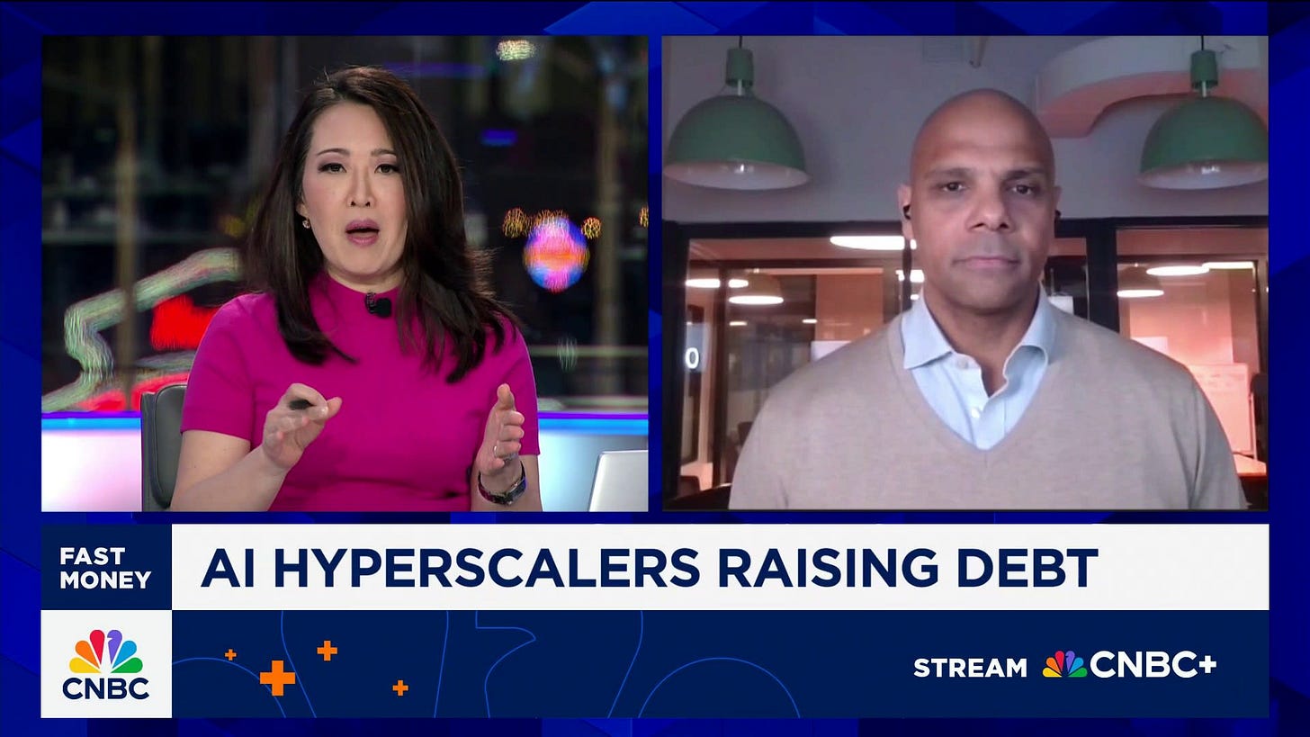 Debt from reputable companies is good for investors, says BondCliq's White  on hyperscaler AI debt