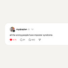 The imposter syndrome cheat sheet 