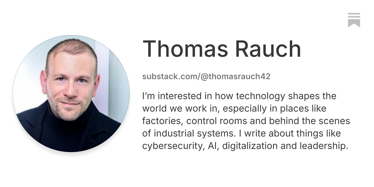 Thomas Rauch | Substack
