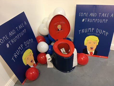 A 2016 Presidential Election Pop Up in the Old Street Underground Station