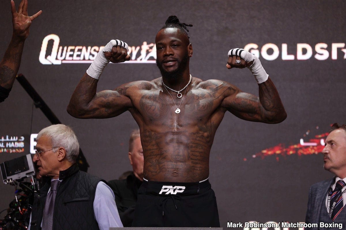 Image: Deontay Wilder's Match Against Herndon Is A Case Of Win Or Go Home 