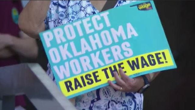 Oklahoma minimum wage election pushed back to 2026