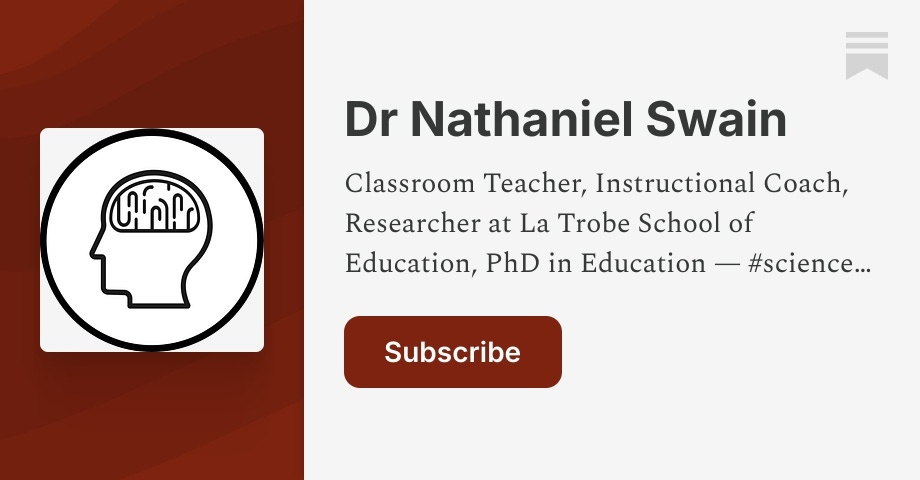 Dr Nathaniel Swain | Substack