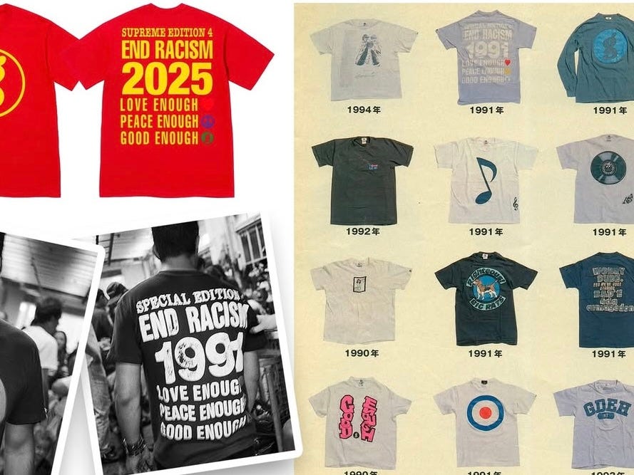 Supreme's End Racism Tee Is Just a Costume