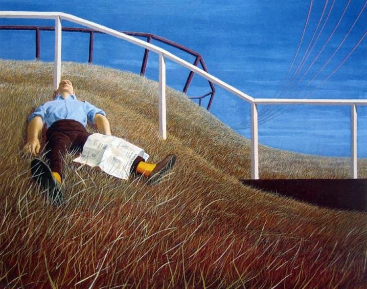 Cooper Park II, 1962 - Jeffrey Smart