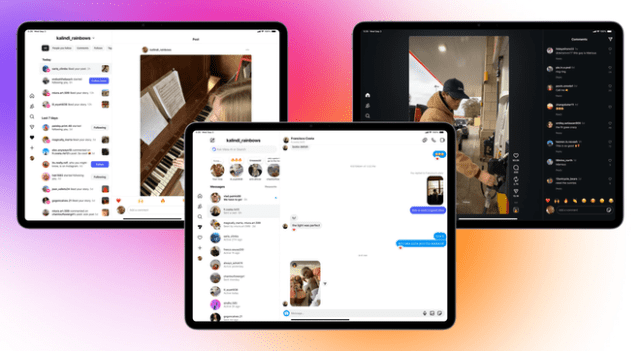 Instagram's new iPad app