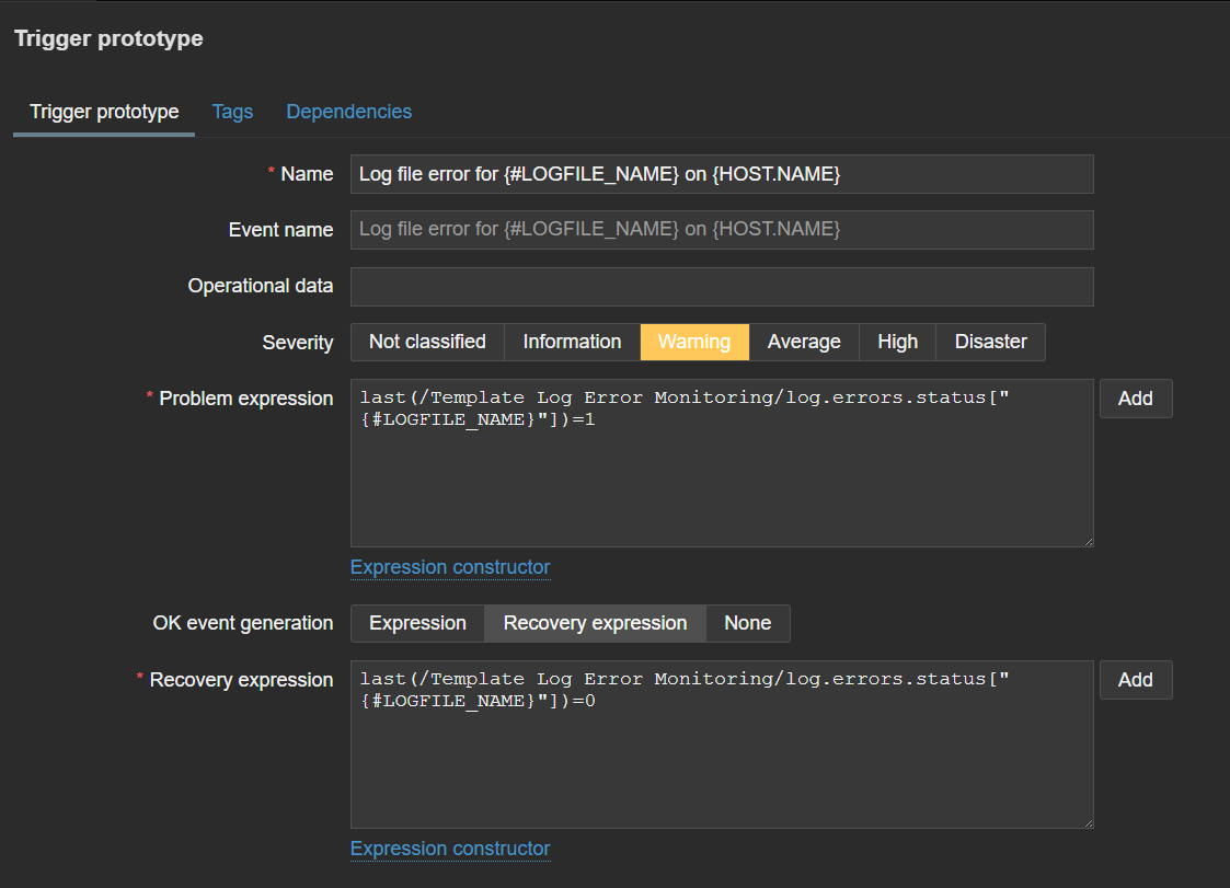 Monitoring Log Files with PowerShell and Zabbix