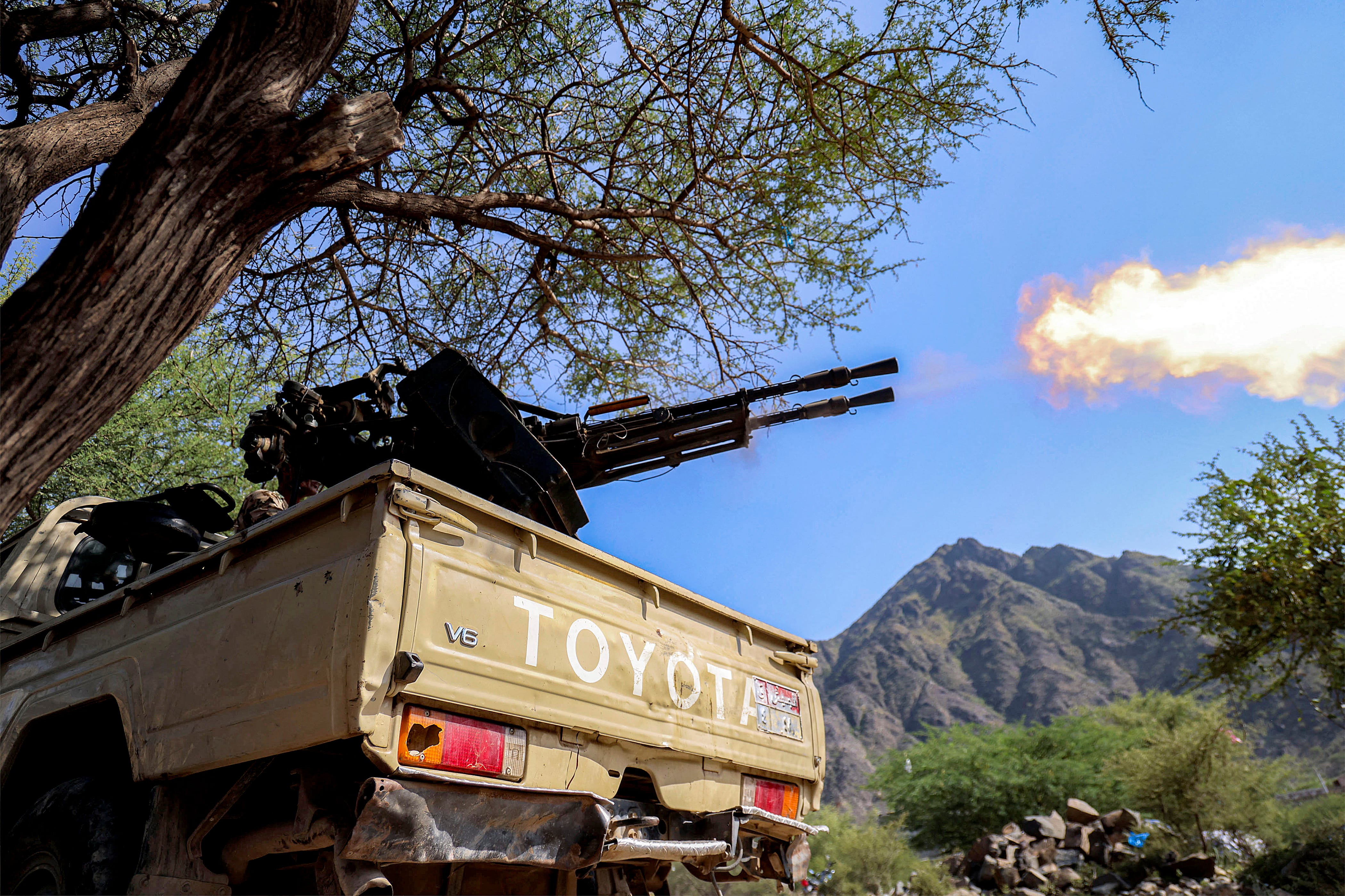 Image from Drop Site News's coverage: The UAE Is Secretly Helping Ansarallah Fight Saudi Arabia in Yemen