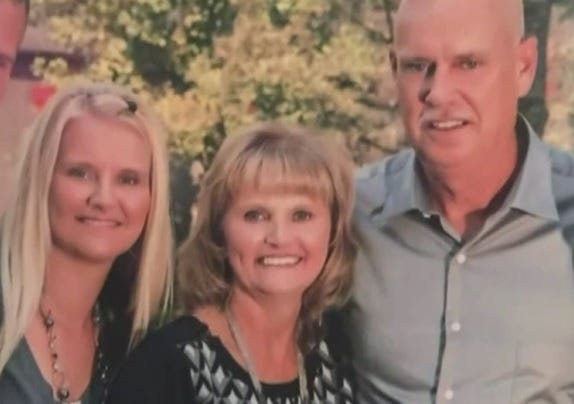 Crystal Rogers (left) and her parents Shelly and Tommy Ballard. Crystal Rogers (left) and her parents Shelly and Tommy Ballard.