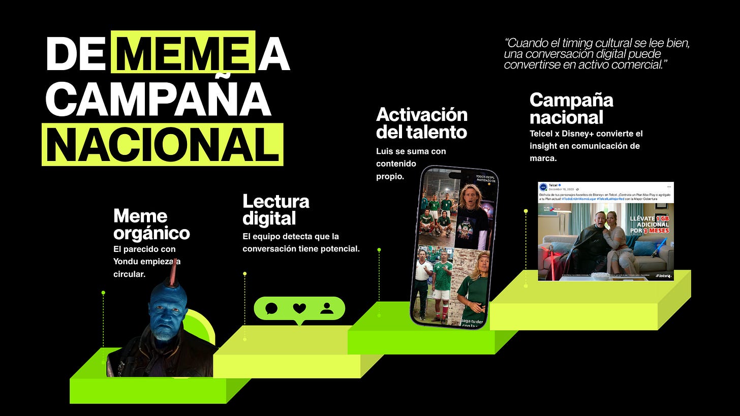 Las categorías en las que opera el talento