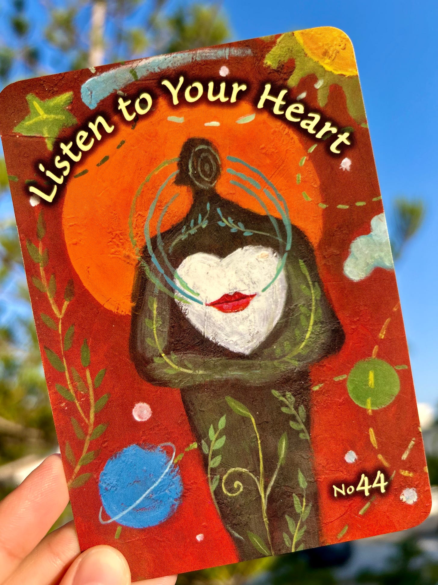 44 - Listen To Your Heart - Trust Your Vibes Oracle