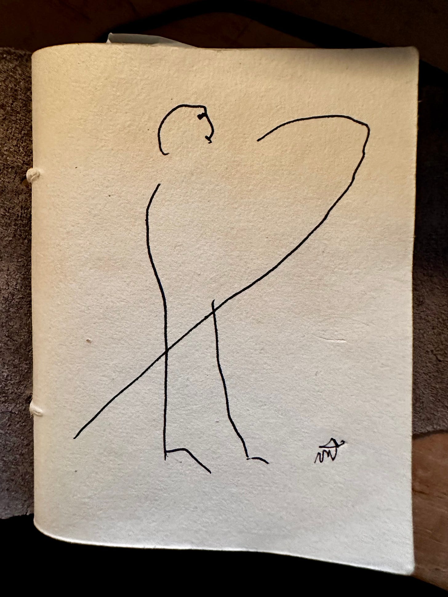 Surfer Board Doodle. Copyrighted by Mark Tulin.