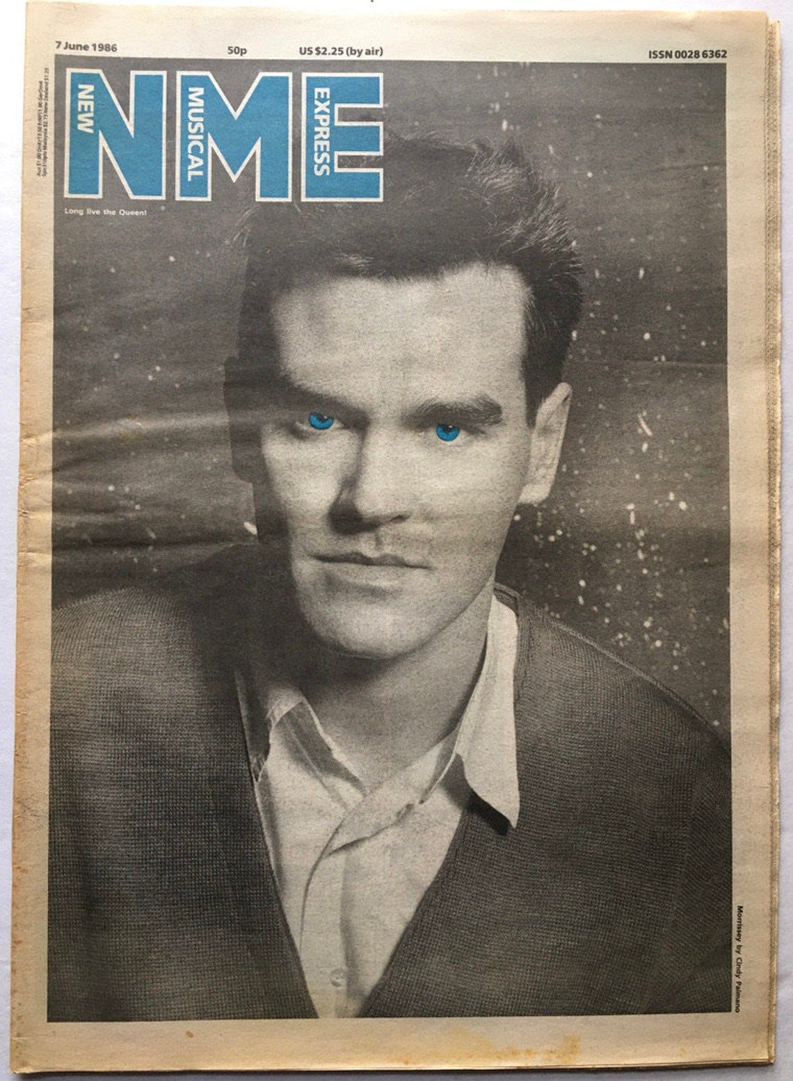 NME New Musical Express Jun 07, 1986 MORRISSEY issue Laurie Anderson Matt Bianco image 1