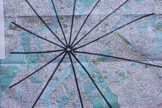 A – Rome – Map with lines A – Rome – Map with lines
