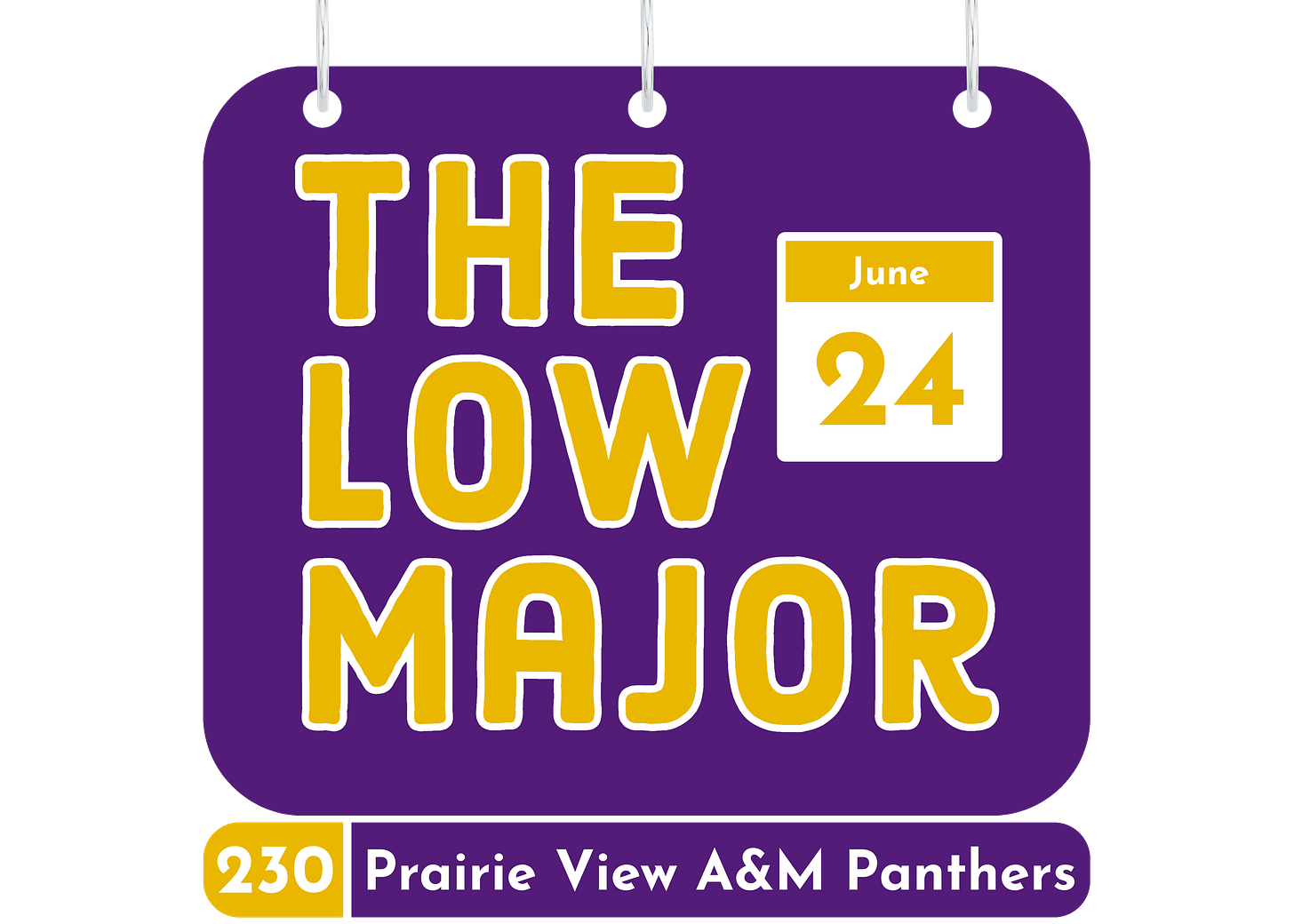 Name-a-Day Calendar Prairie View A&M logo