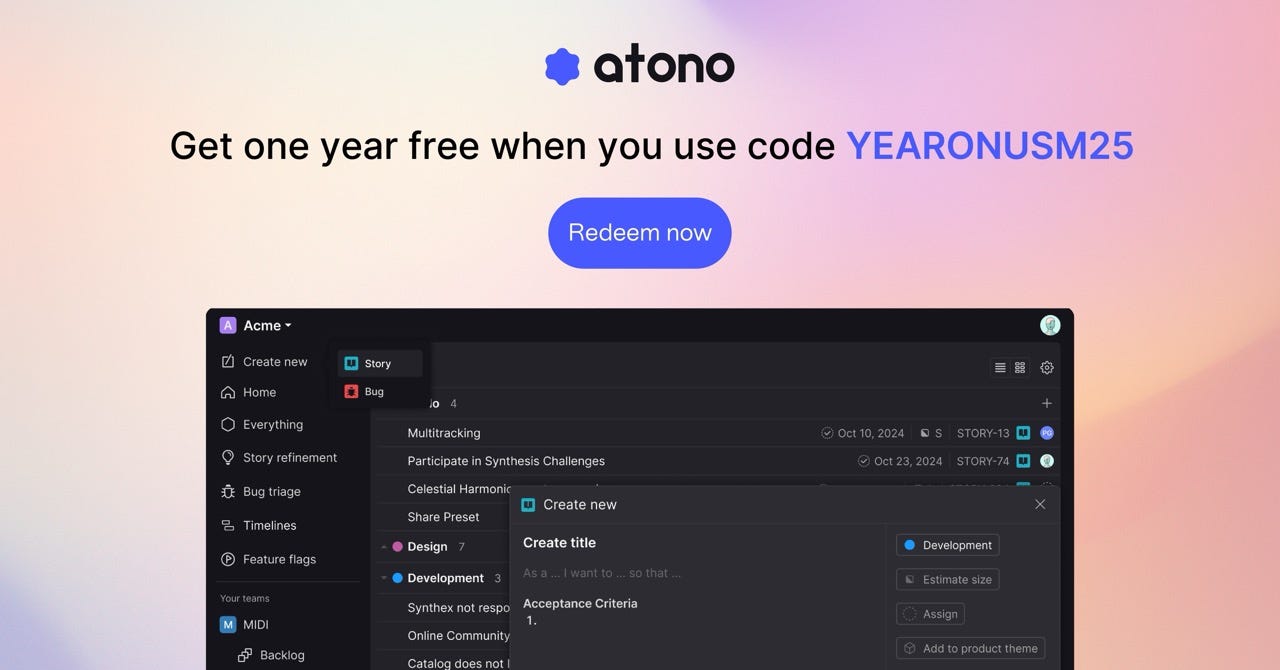 Atono - A better way to build software
