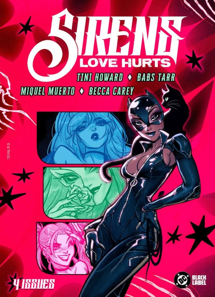 DC unleashes 'Sirens: Love Hurts' and 'Absolute Catwoman' at NYCC