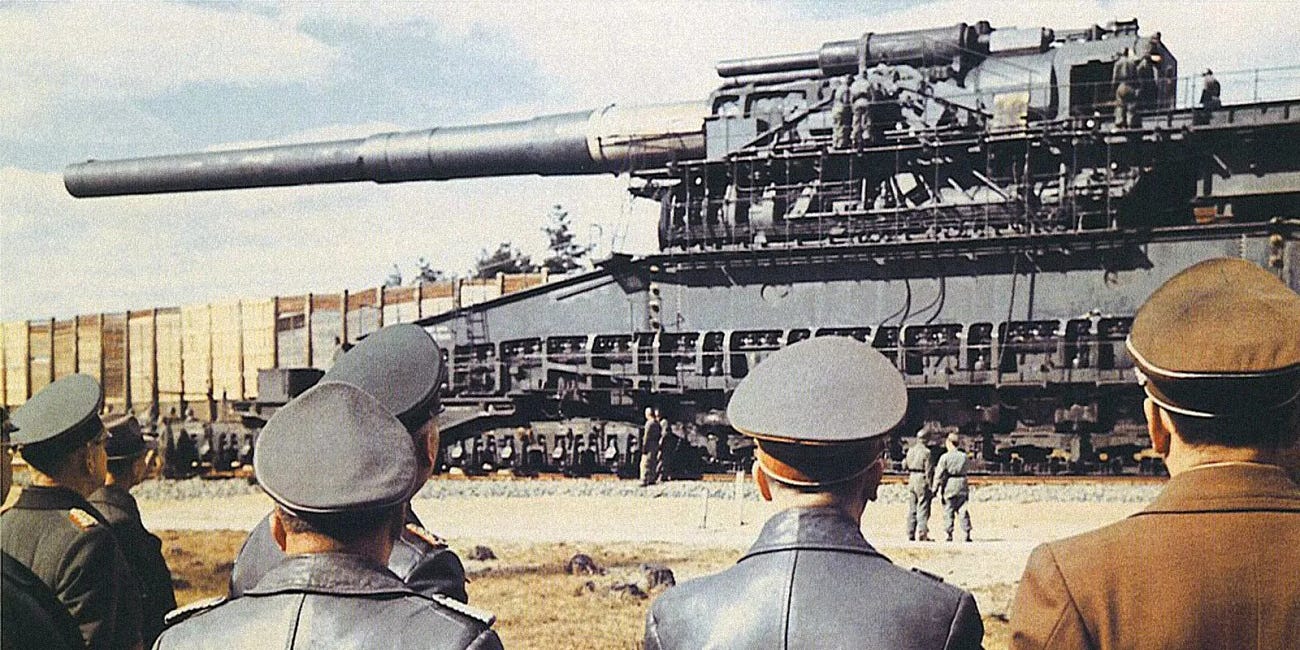 A Nazi War Train Hauled the Biggest Gun Ever Made