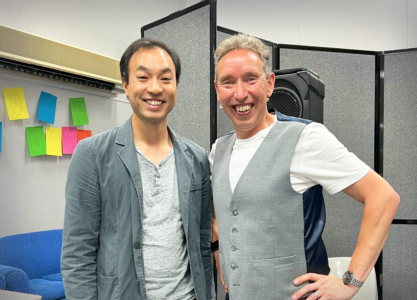 Magicians David Ung and Mark Shortland