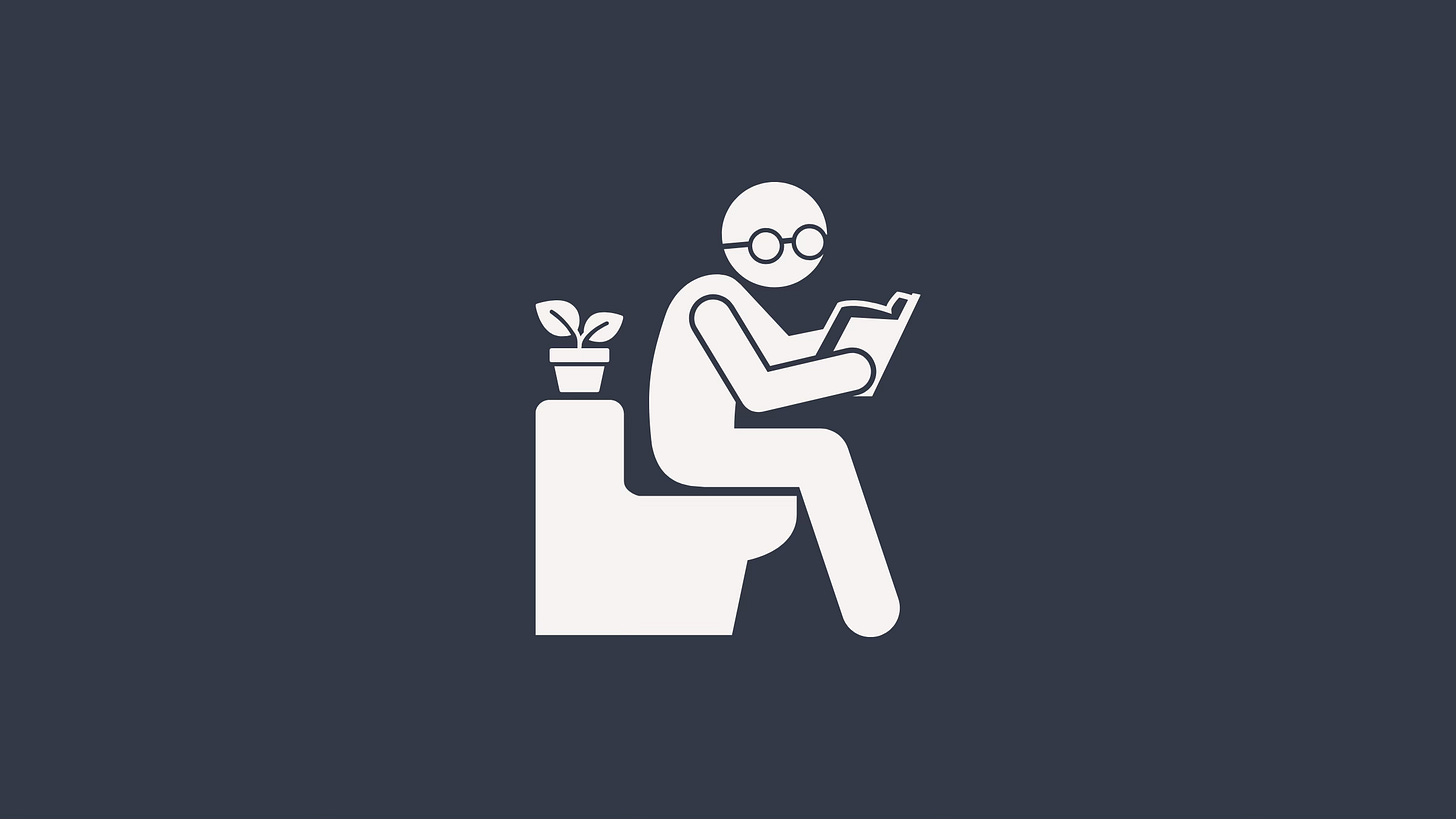 Books in the Shitter - Bear Savo