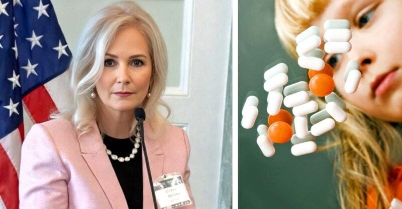 Watson and girl with a lot of pills Watson and girl with a lot of pills