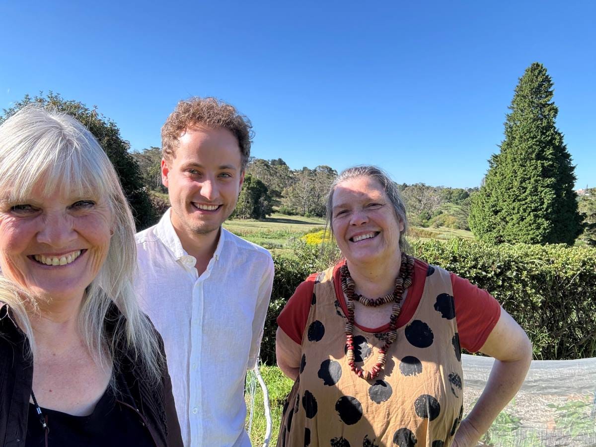 Louis Wauters at the Planetary Health Initiative in Katoomba