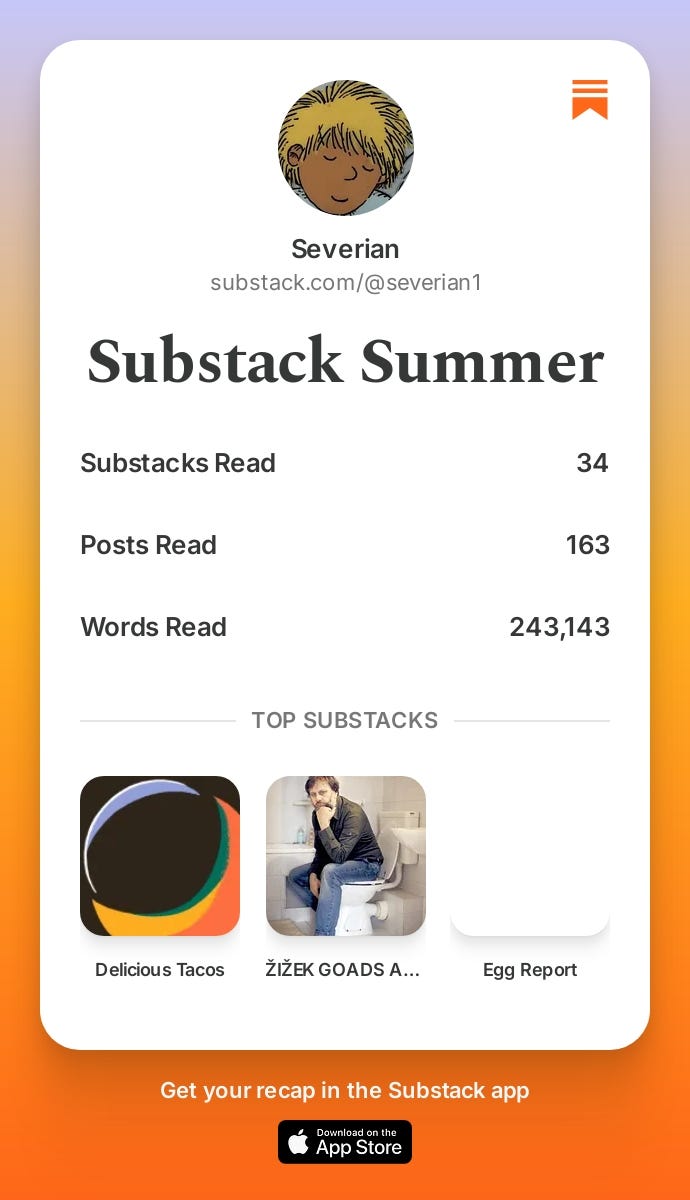 Substack Summer Substack Summer