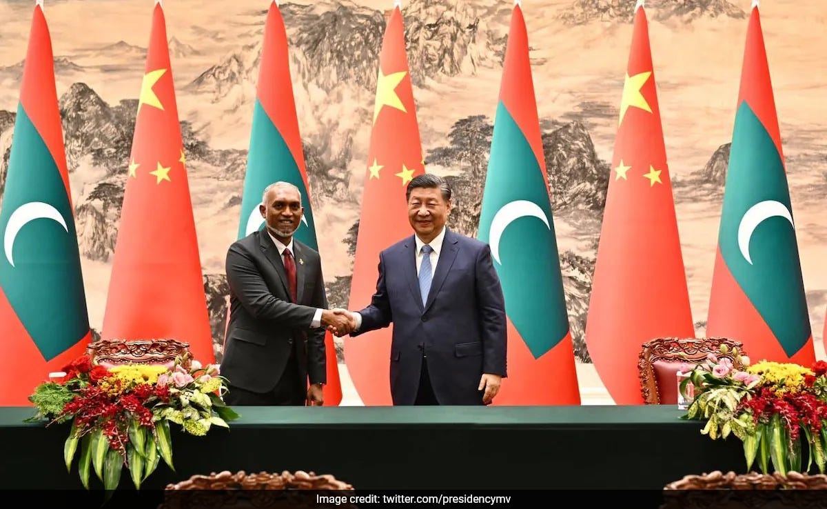 Amid Row With India, Maldives President Mohamed Muizzu's Praise For China,  Xi Jinping