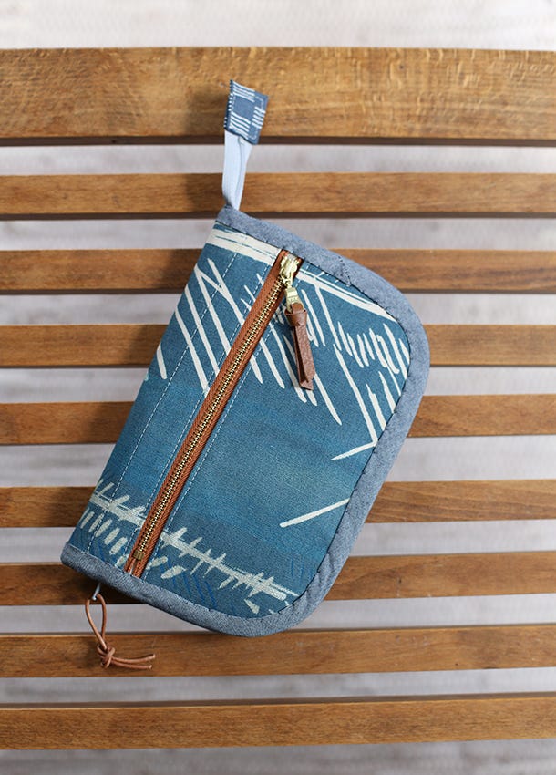 Zakka Style Zip Organizer for me! - Noodlehead Zakka Style Zip Organizer for me! - Noodlehead