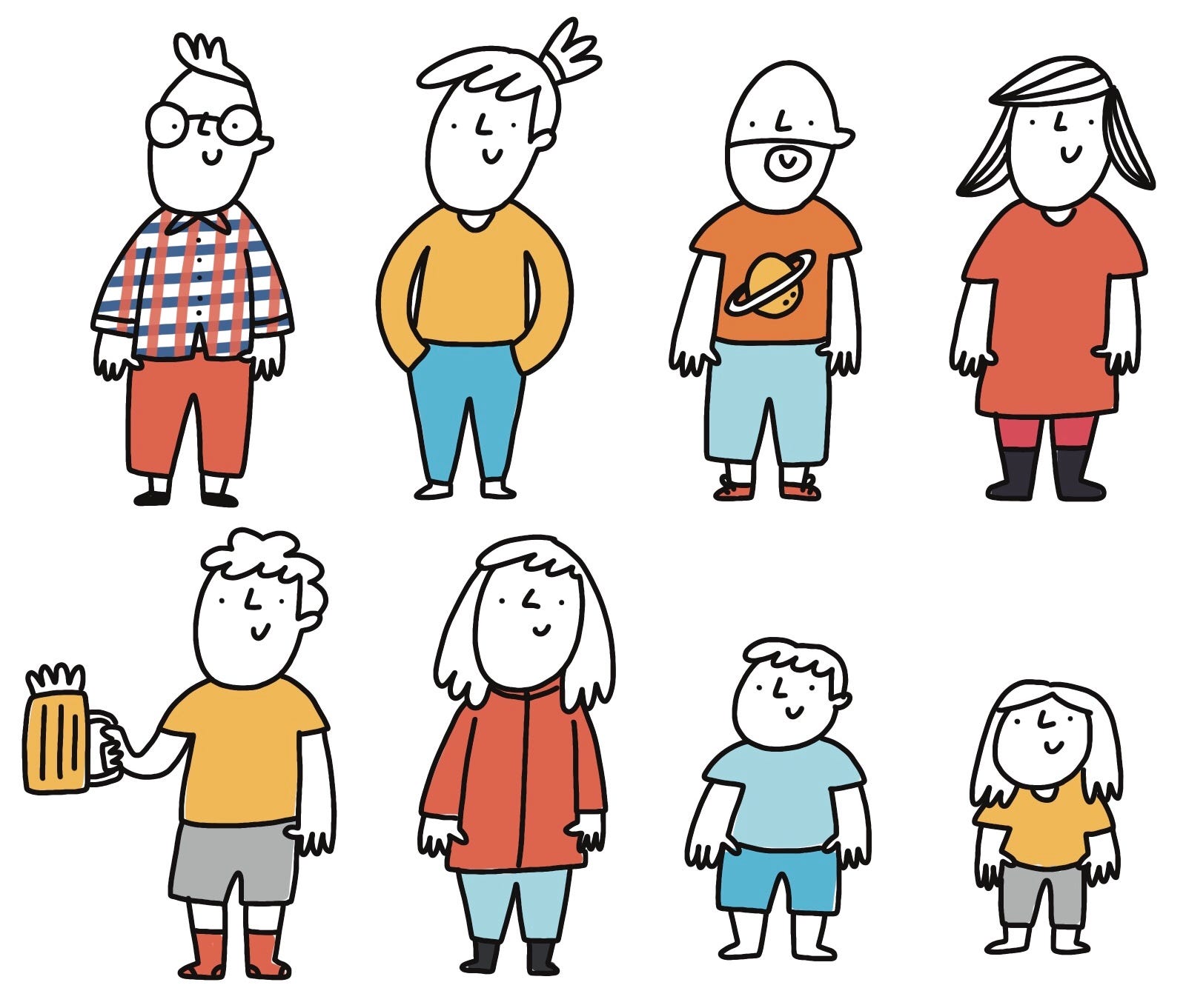 How to draw characters (and turn yourself into an illustrated alter ego)